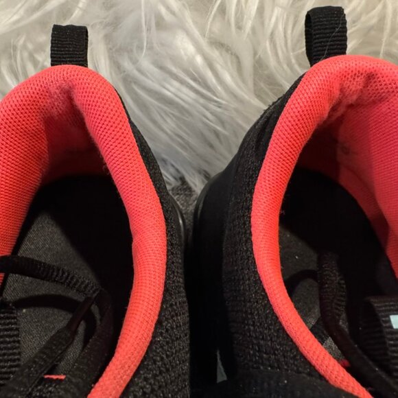 Puma Riaze Prowl Womens 11 Black Pink Mesh Pink Blue Training Running Shoes - Picture 8 of 10